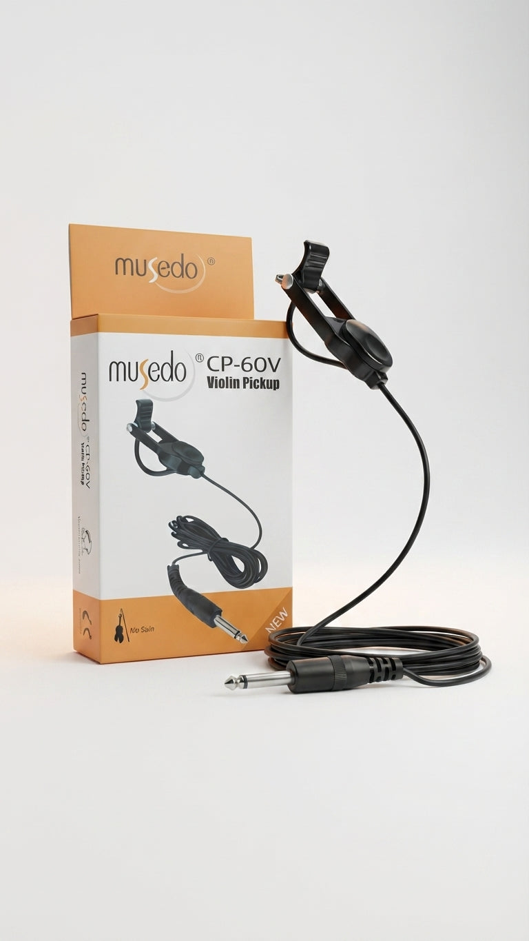 لاقط صوت الكمان الاحترافي Musedo CP-60V - جودة عالية ونقاء في الصوت  pastiya